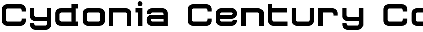 Cydonia Century Condensed Condensed font