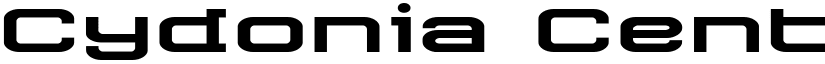 Cydonia Century Expanded Expanded font