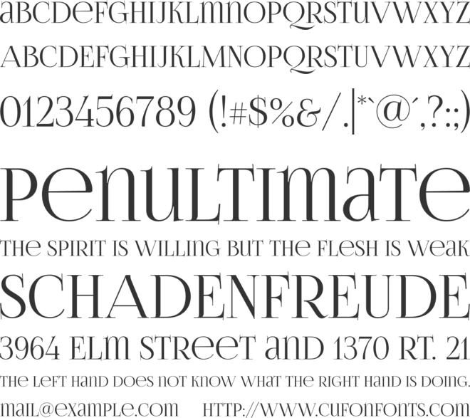 FoglihtenNo06 font preview