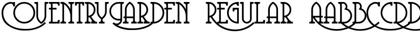 CoventryGarden Regular font