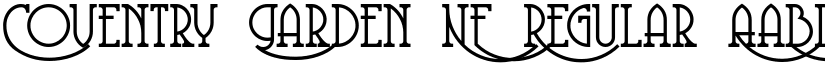Coventry Garden NF Regular font