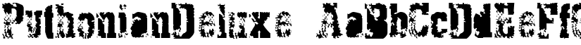 PythonianDeluxe font