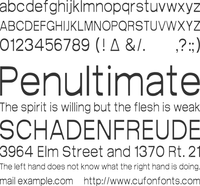 Arctik 1.5 font preview