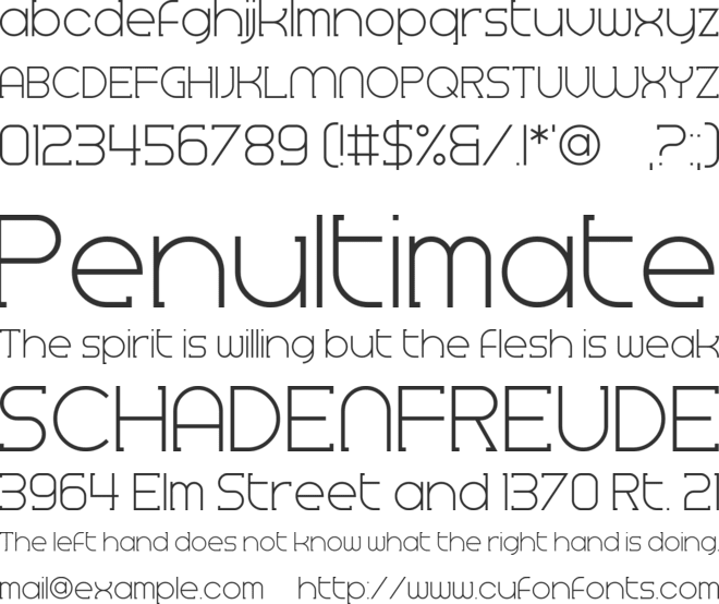Wideboy font preview