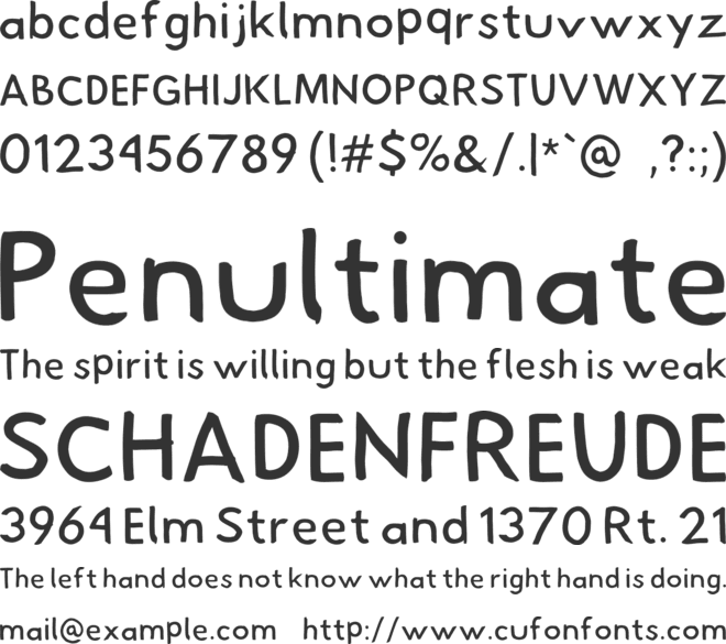 Hussar Pisanka font preview