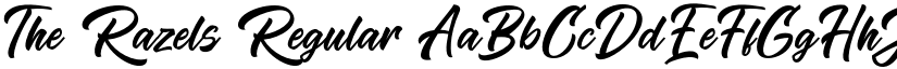 The Razels Regular font