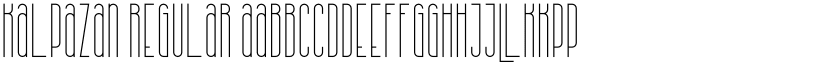 Kalpazan Regular font