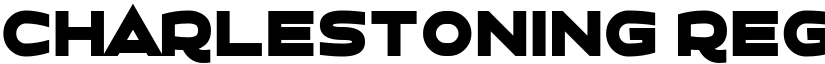 Charlestoning Regular font