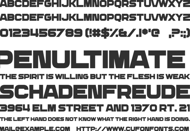 Daily Mix 3 font preview