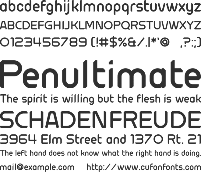 Chillit font preview