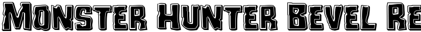 Monster Hunter Bevel Regular font