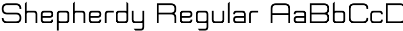 Shepherdy Regular font