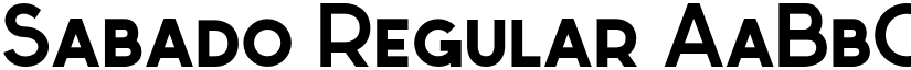 Sabado Regular font