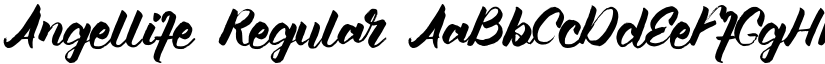Angellife Regular font