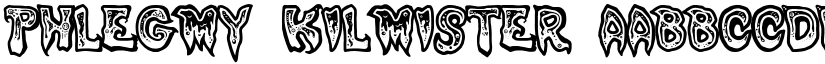 Phlegmy Kilmister font download