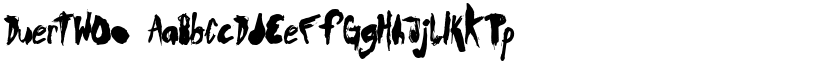 DuerTWOo font