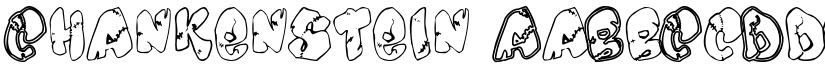 Chankenstein font