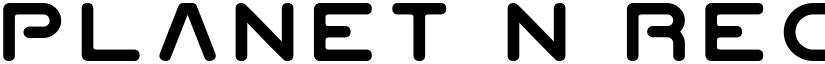 Planet N Regular font