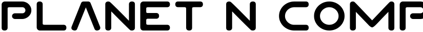 Planet N Compact Regular font