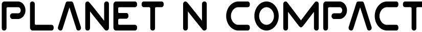 Planet N Compact Condensed Condensed font