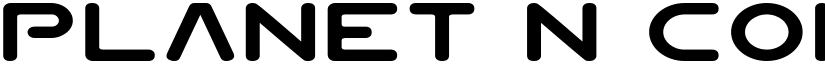 Planet N Compact Expanded Expanded font