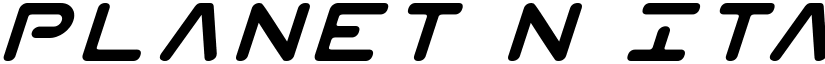 Planet N Italic Italic font