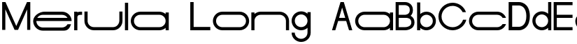 Merula Long font