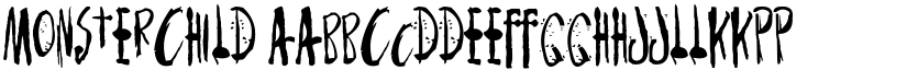 Monsterchild font download