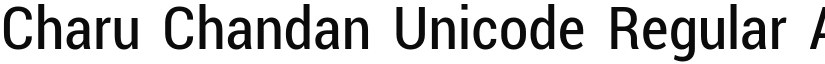 Charu Chandan Unicode Regular font