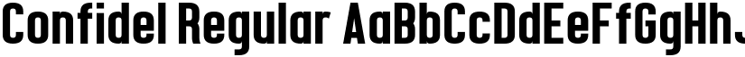 Confidel font download