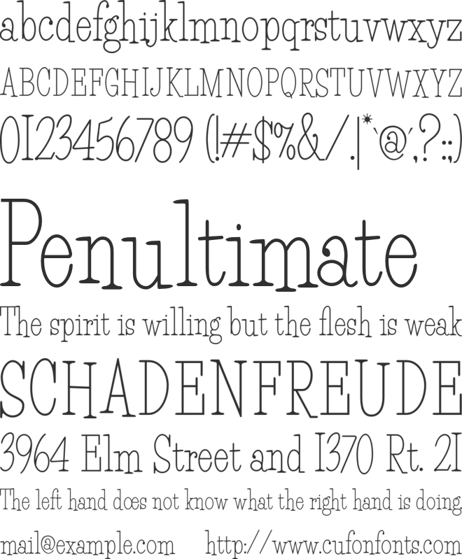 HFF  Petals font preview