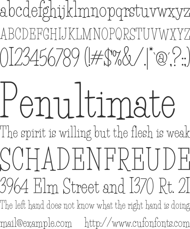 HFF  Petals font preview