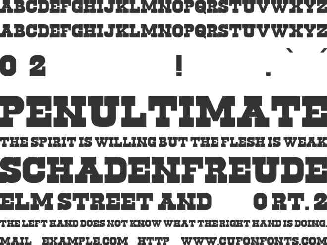Cowboys 2.0 font preview