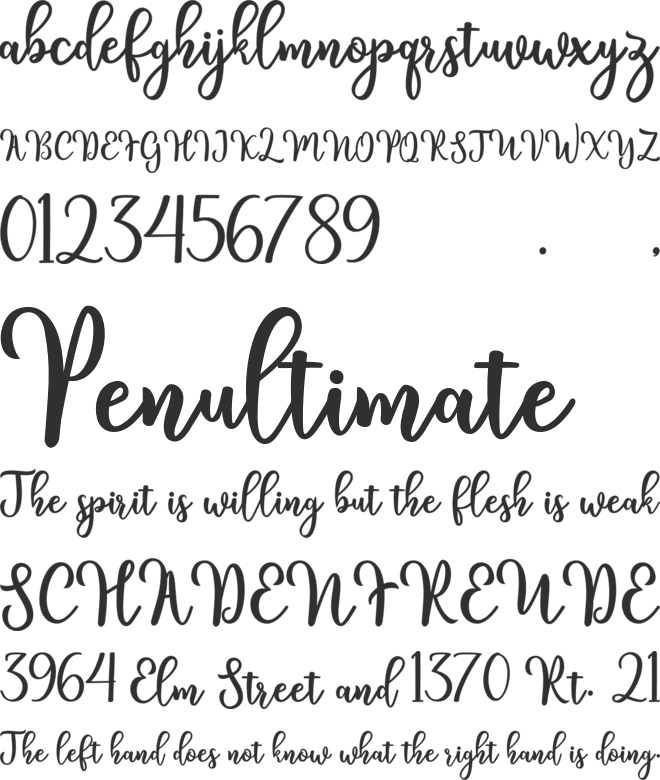 kinsley font preview