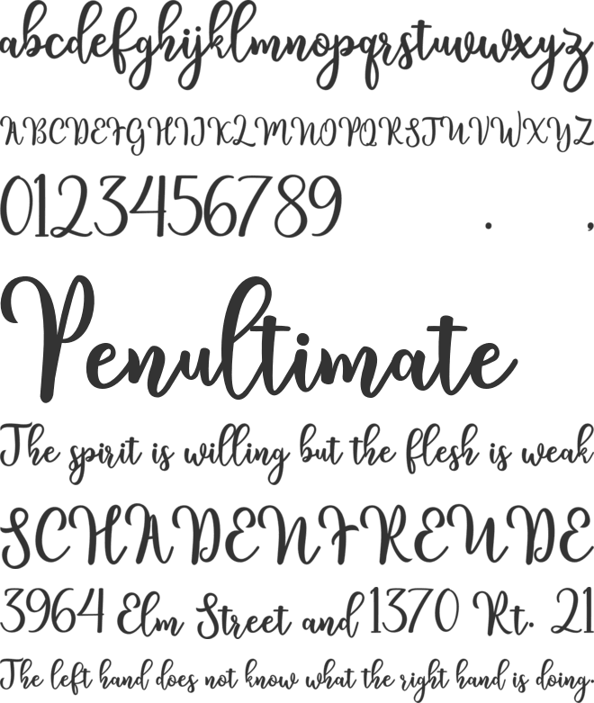 kinsley font preview