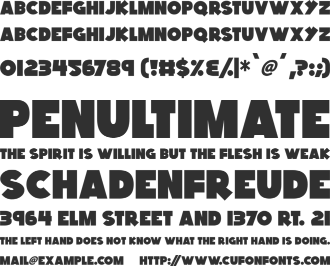 Kings Feast font preview