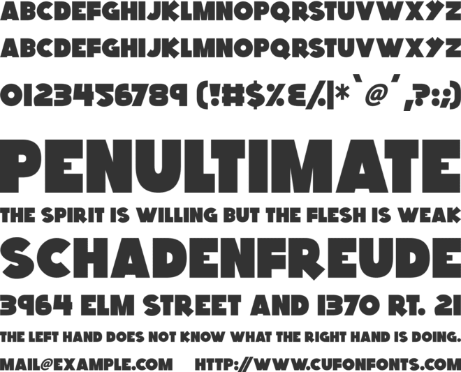 Kings Feast font preview