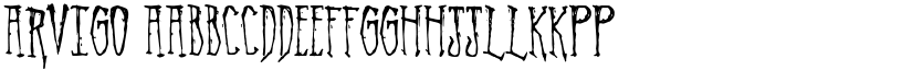 Arvigo font download