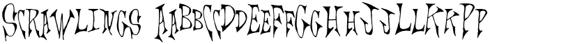 Scrawlings font download