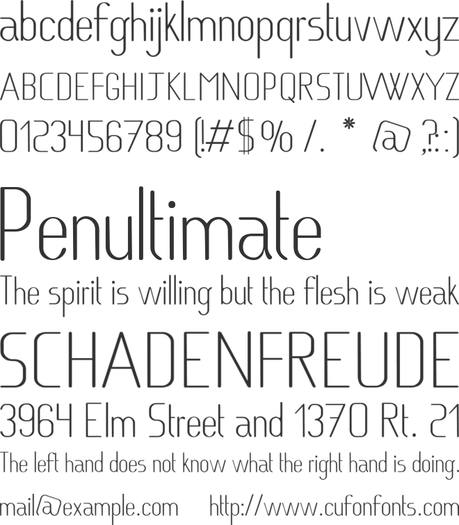 VIBRA GRAPHIC font preview