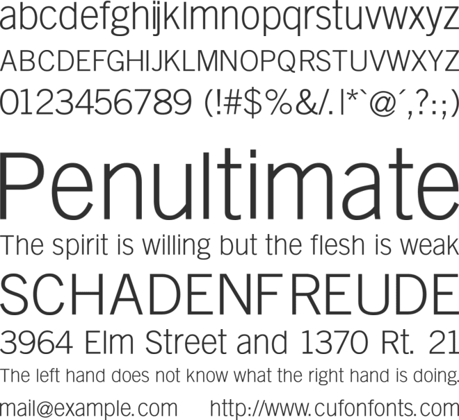 GoetheGothic font preview