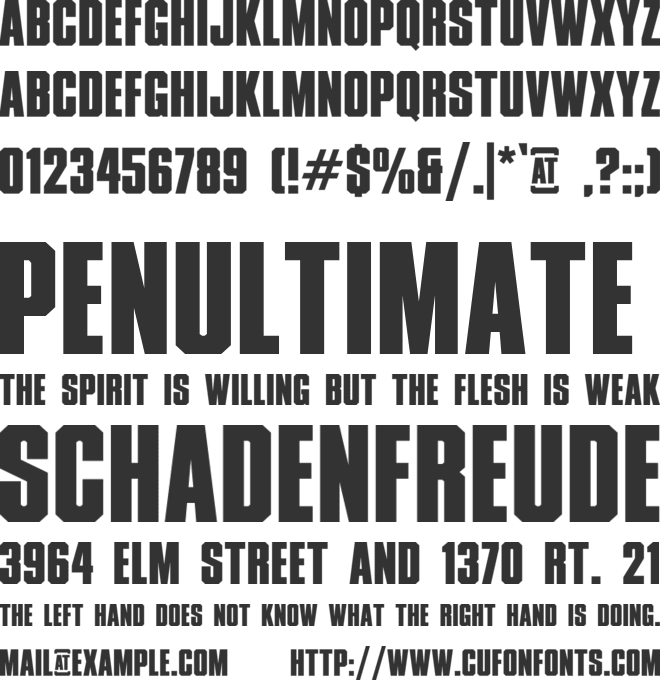 Ghost Bayou font preview