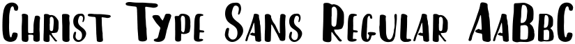 Christ Type Sans Regular font