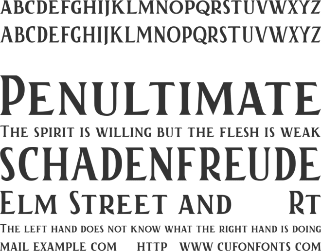 Kertayasa font preview