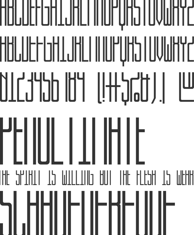 Kibby Sans font preview