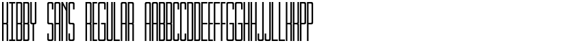 Kibby Sans Regular font