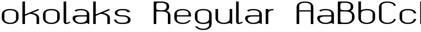 okolaks Regular font