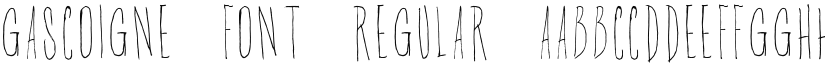 Gascoigne Font font download