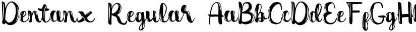 Dentanx font download