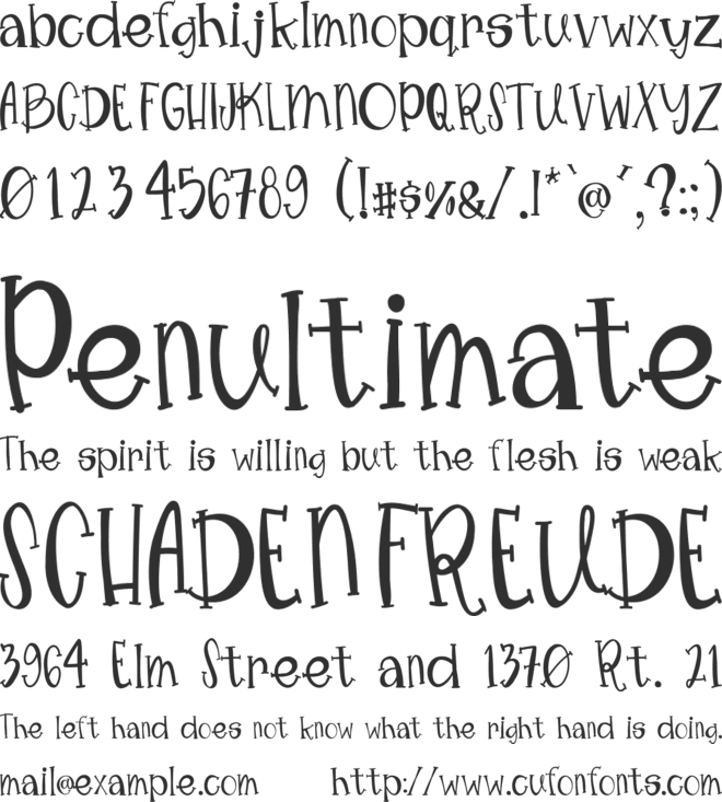 MimsyWhimsy font preview